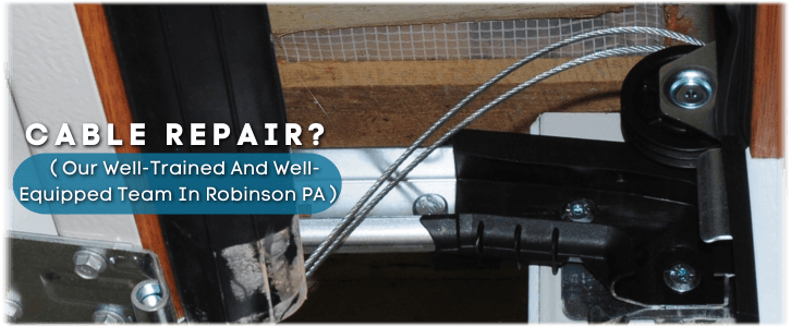 Garage Door Broken Cable Robinson PA