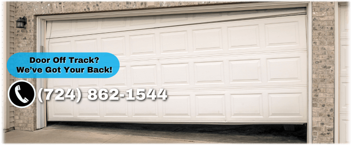Garage Door Off Track In Robinson PA